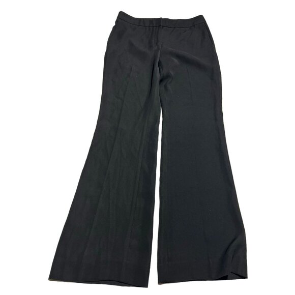 Women's White House Black Market Black Flare Pants Size 8 - Picture 9 of 9